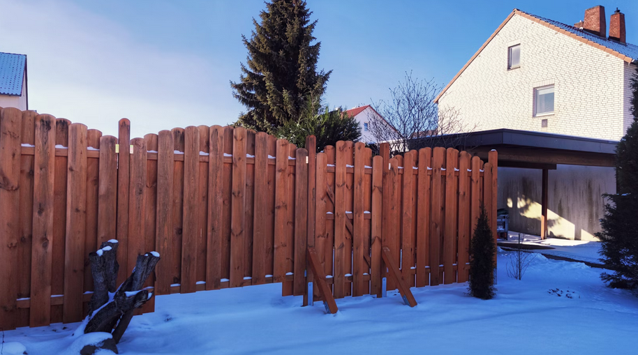 wood fence